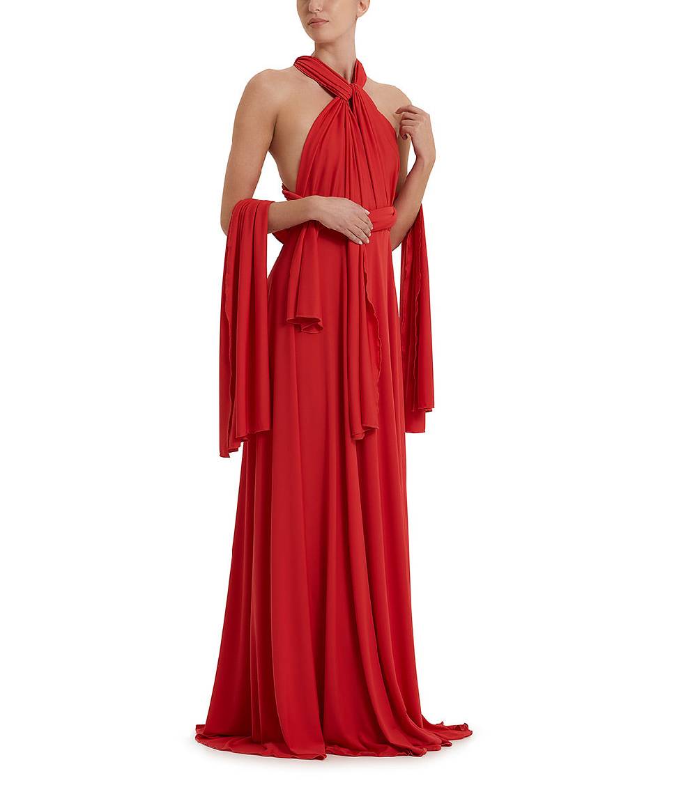Loriblu Abito lungo rosso In Saldo