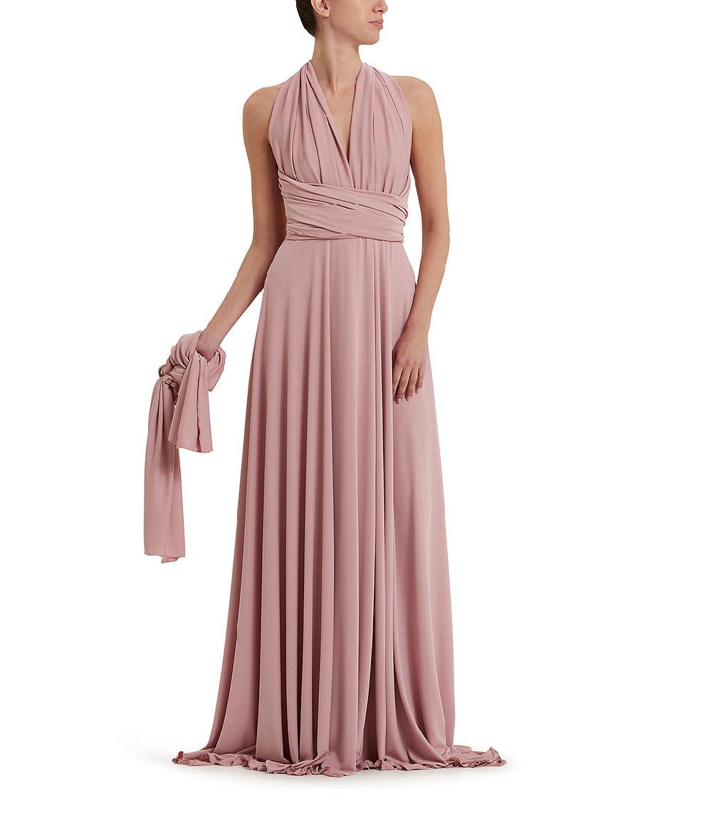 Loriblu Abito lungo rosa cipria Moda