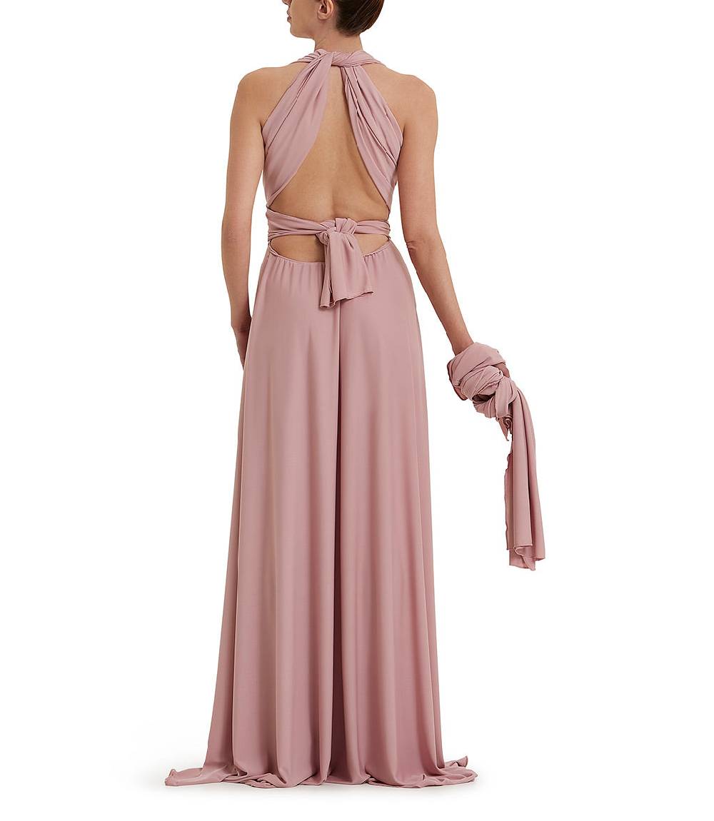 Loriblu Abito lungo rosa cipria Moda