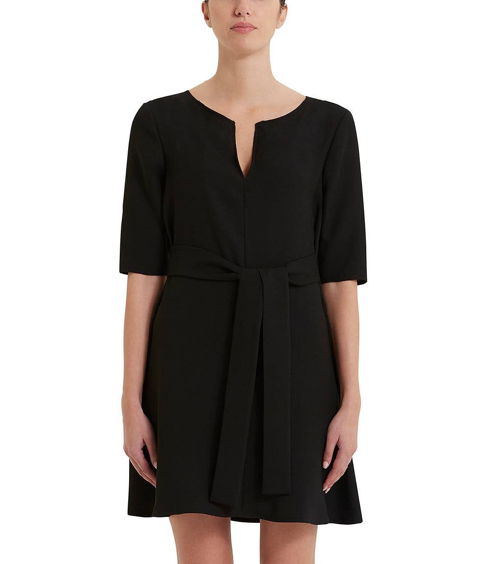 Loriblu Abito in cady corto nero Nuovo