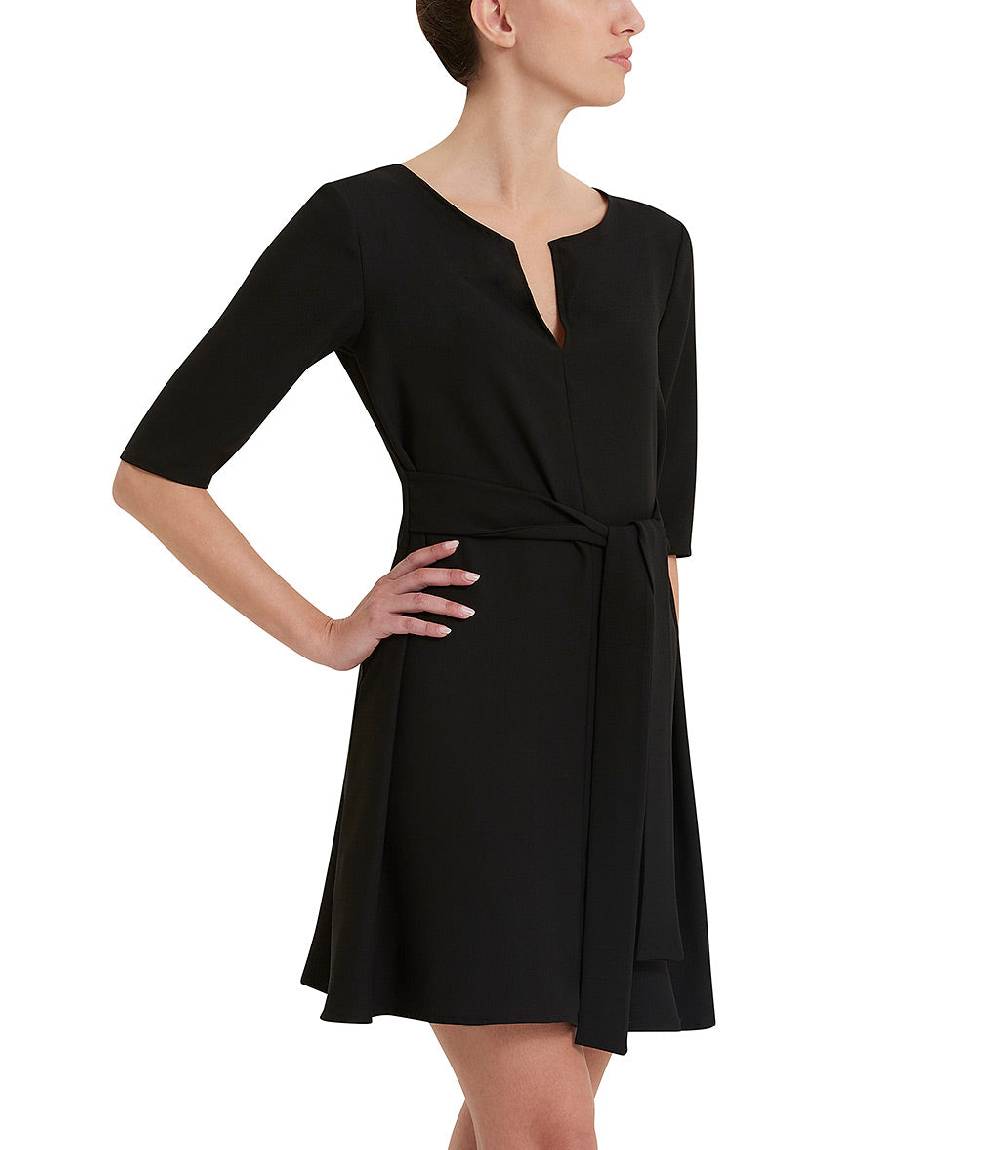 Loriblu Abito in cady corto nero Nuovo