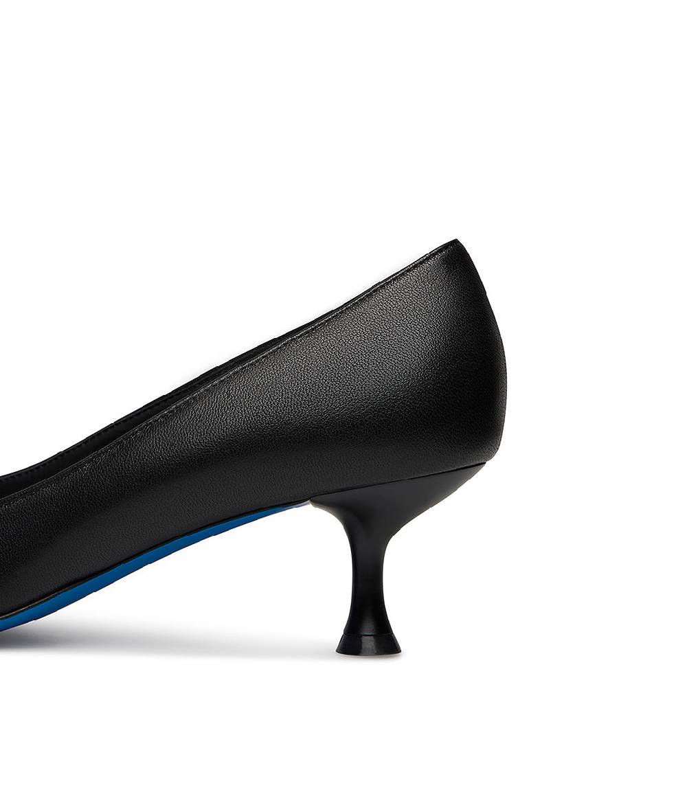 Loriblu Décolleté in nappa nera Vendite Flash