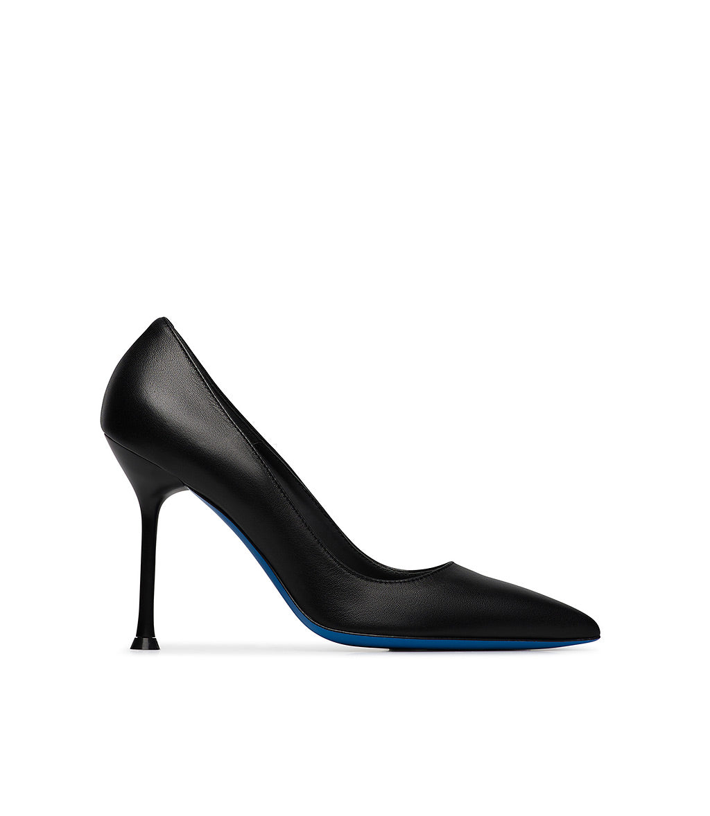 Loriblu Décolleté in nappa nera In Saldo
