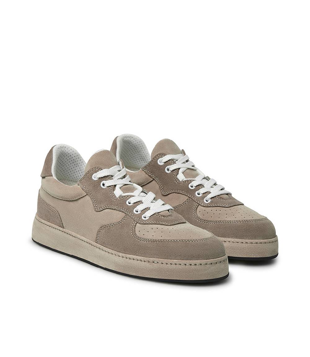 Loriblu Sneakers in velour corda e beige Acquista Ora