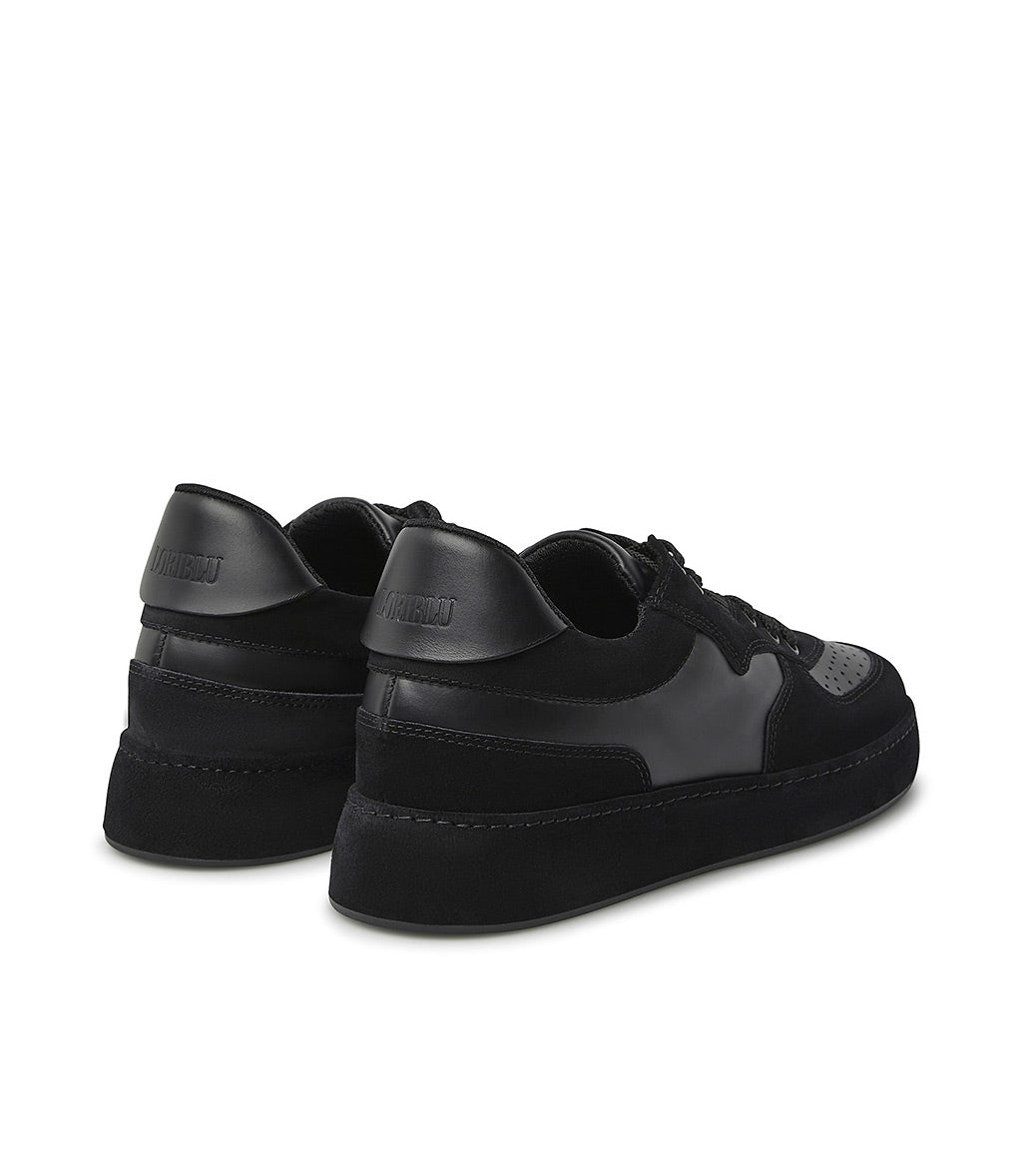 Loriblu Sneakers in nappa e camoscio nero Fino Al -60%