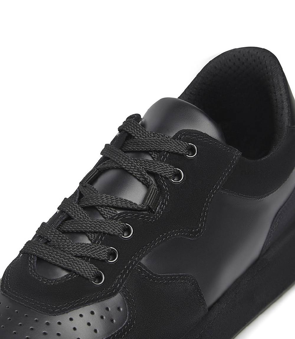 Loriblu Sneakers in nappa e camoscio nero Fino Al -60%
