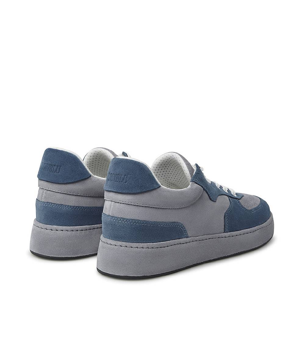 Loriblu Sneakers in pelle scamosciata blu e grigio Affare Del Giorno