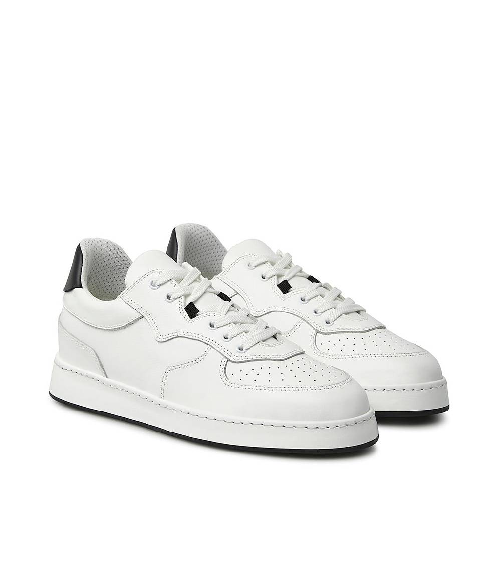 Loriblu Sneakers in pelle bianca Sottocosto
