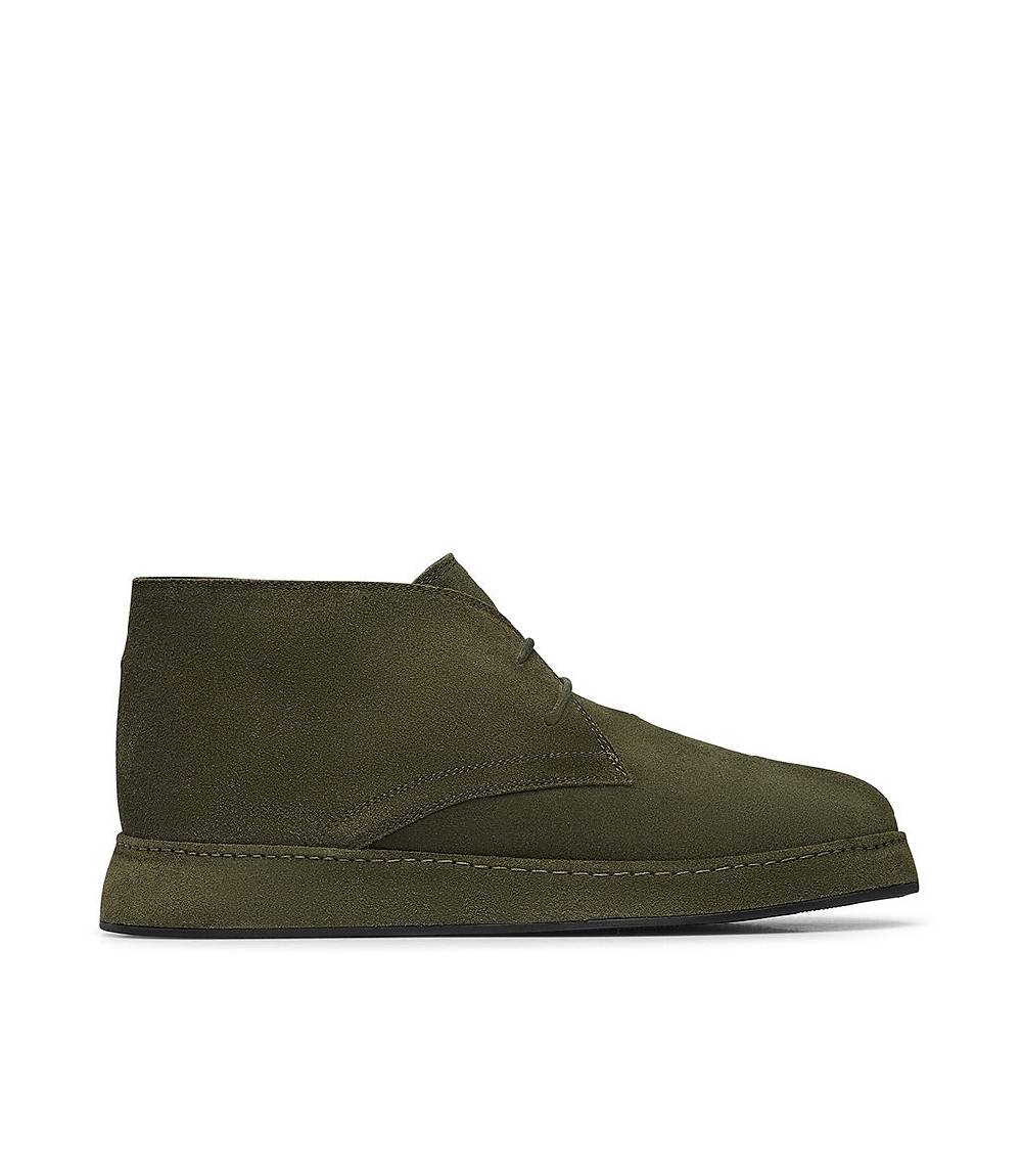 Loriblu Polacchini in pelle scamosciata verde Novità