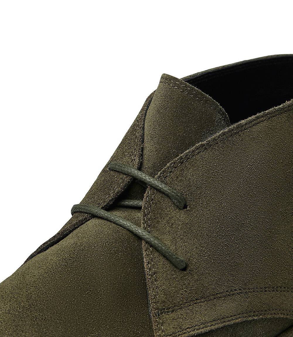 Loriblu Polacchini in pelle scamosciata verde Novità