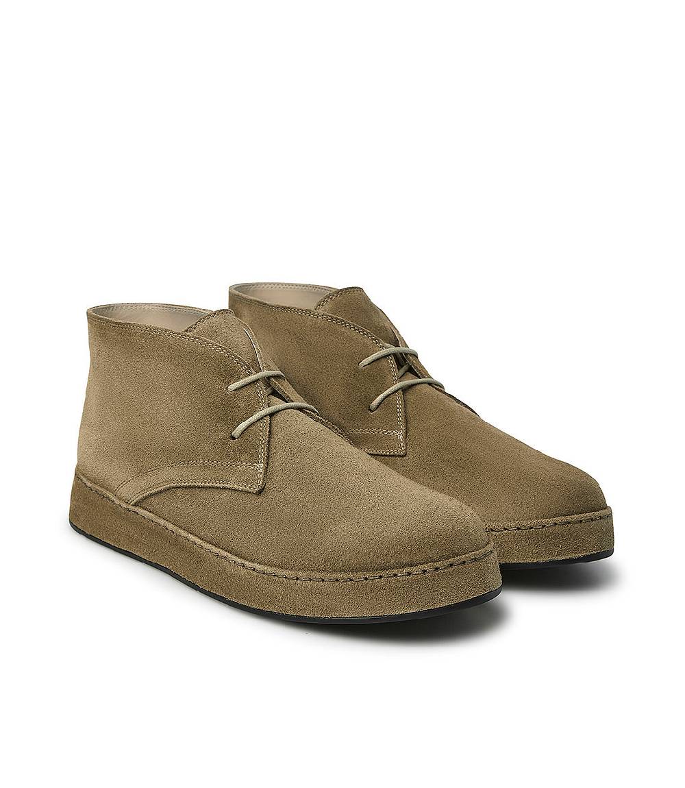 Loriblu Polacchini in pelle scamosciata beige Vendite Flash