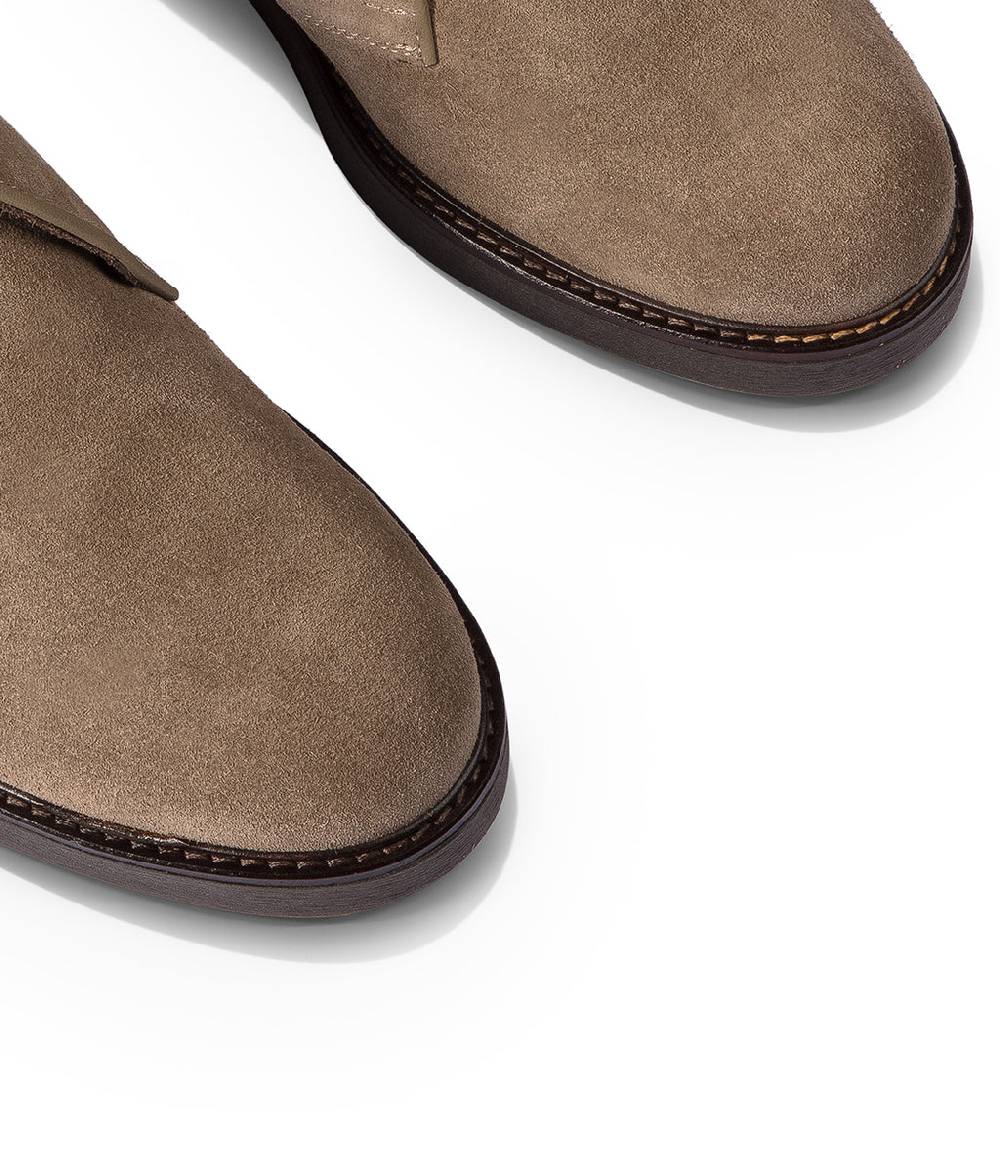 Loriblu Polacchini in camoscio beige Sconto di tempo limitato