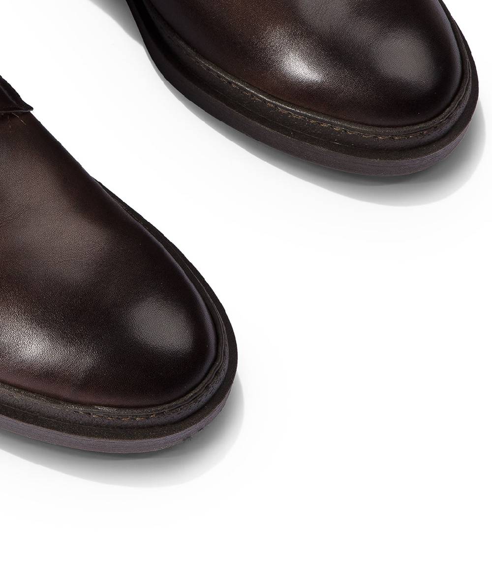 Loriblu Stivaletti in pelle marrone Negozio online di fabbrica
