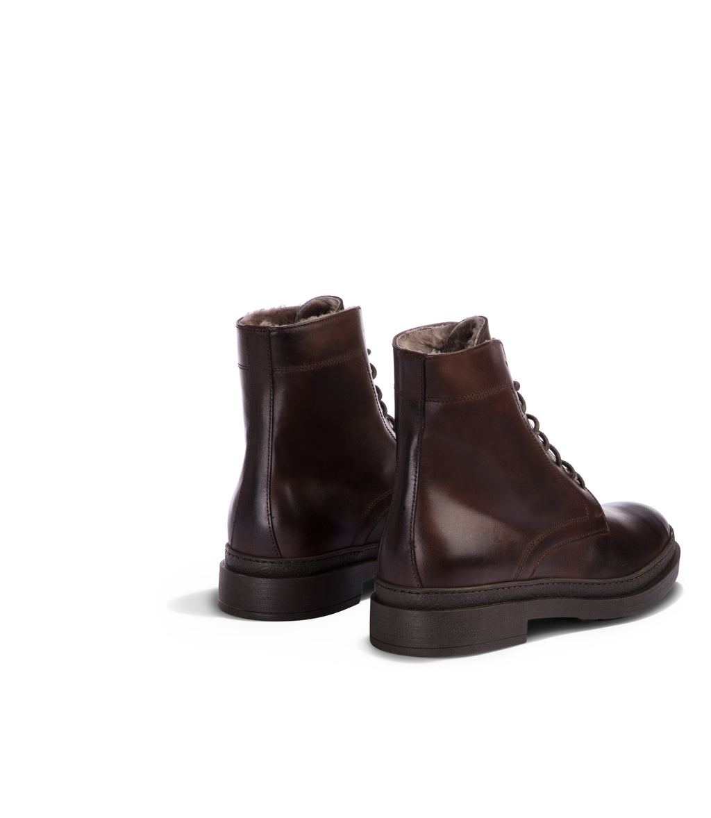 Loriblu Stivaletti in pelle marrone Negozio online di fabbrica