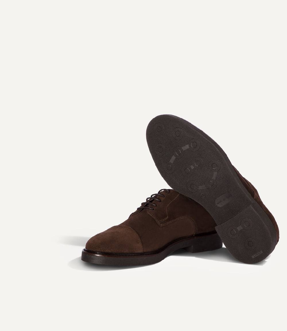 Loriblu Derby in camoscio marrone Black Friday