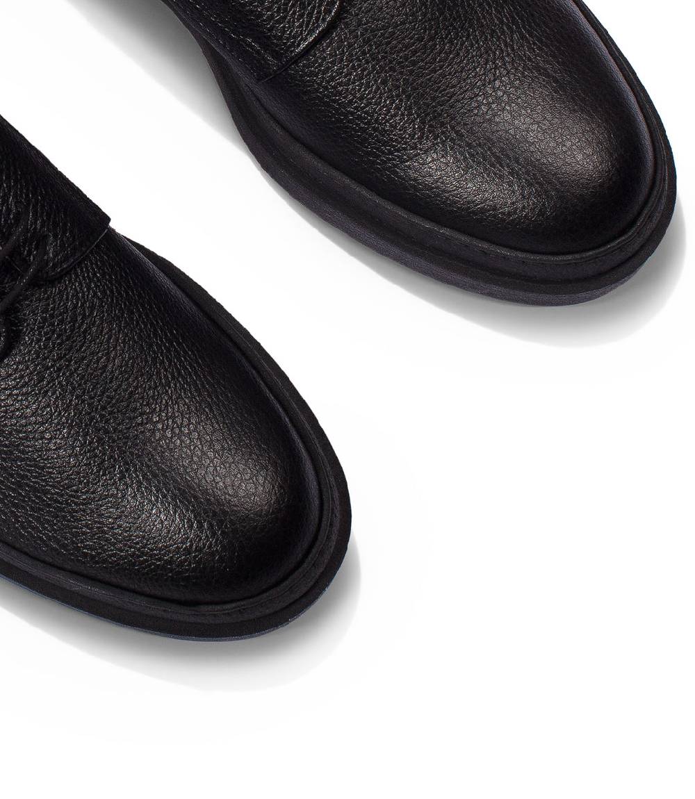 Loriblu Derby in pelle nera Offerta Pasqua