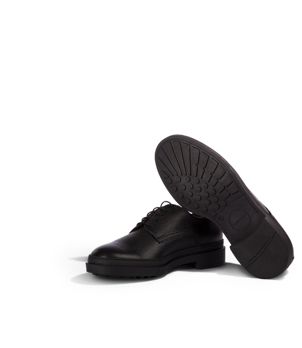 Loriblu Derby in pelle nera Offerta Pasqua