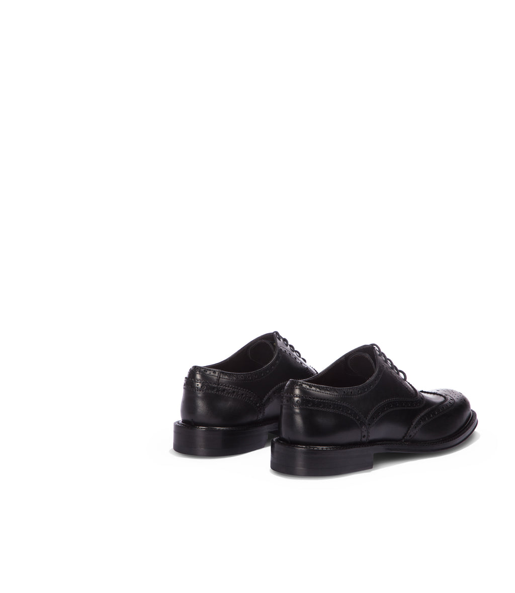 Loriblu Oxford brogue in pelle nera Offerta per la Festa della Mamma