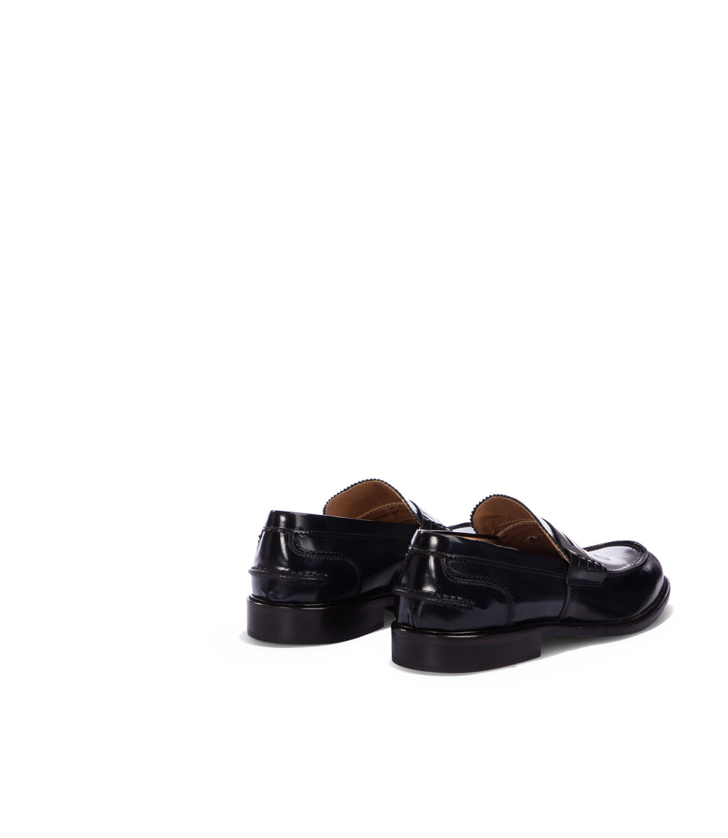 Loriblu Mocassini in pelle blu scuro Offerta Giorno del Papà