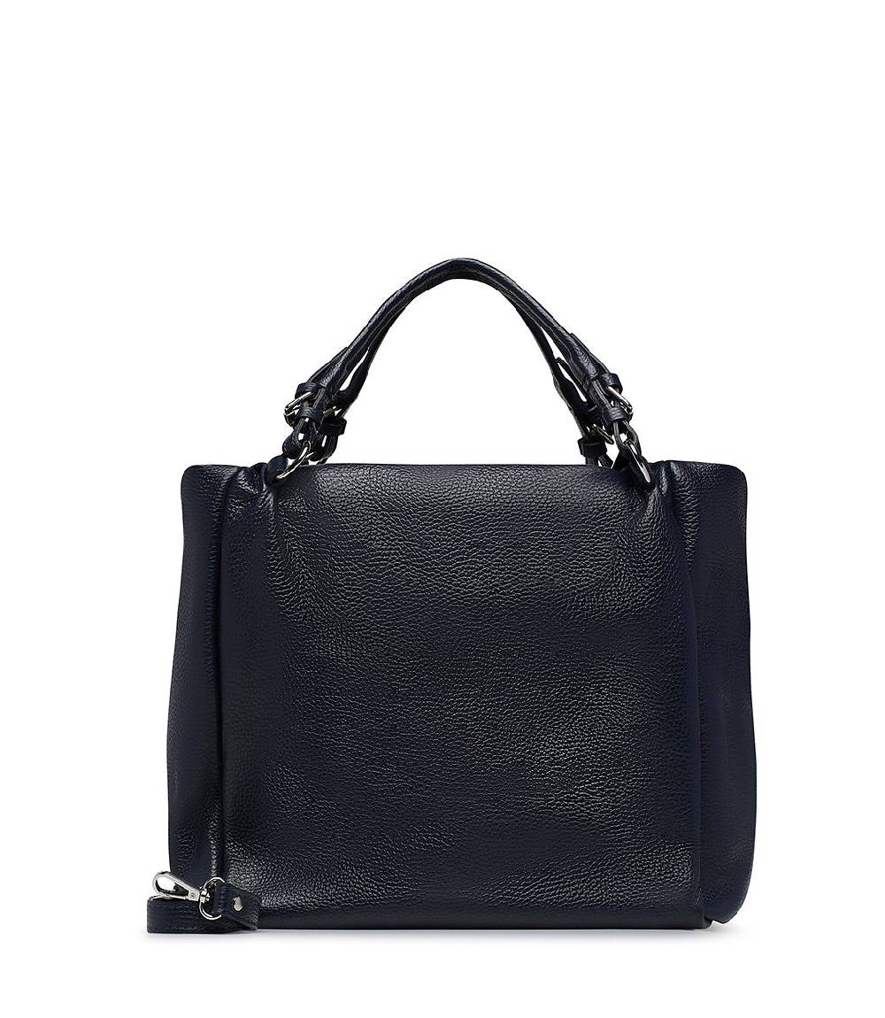 Loriblu Borsa in pelle martellata blu Offerte stagionali