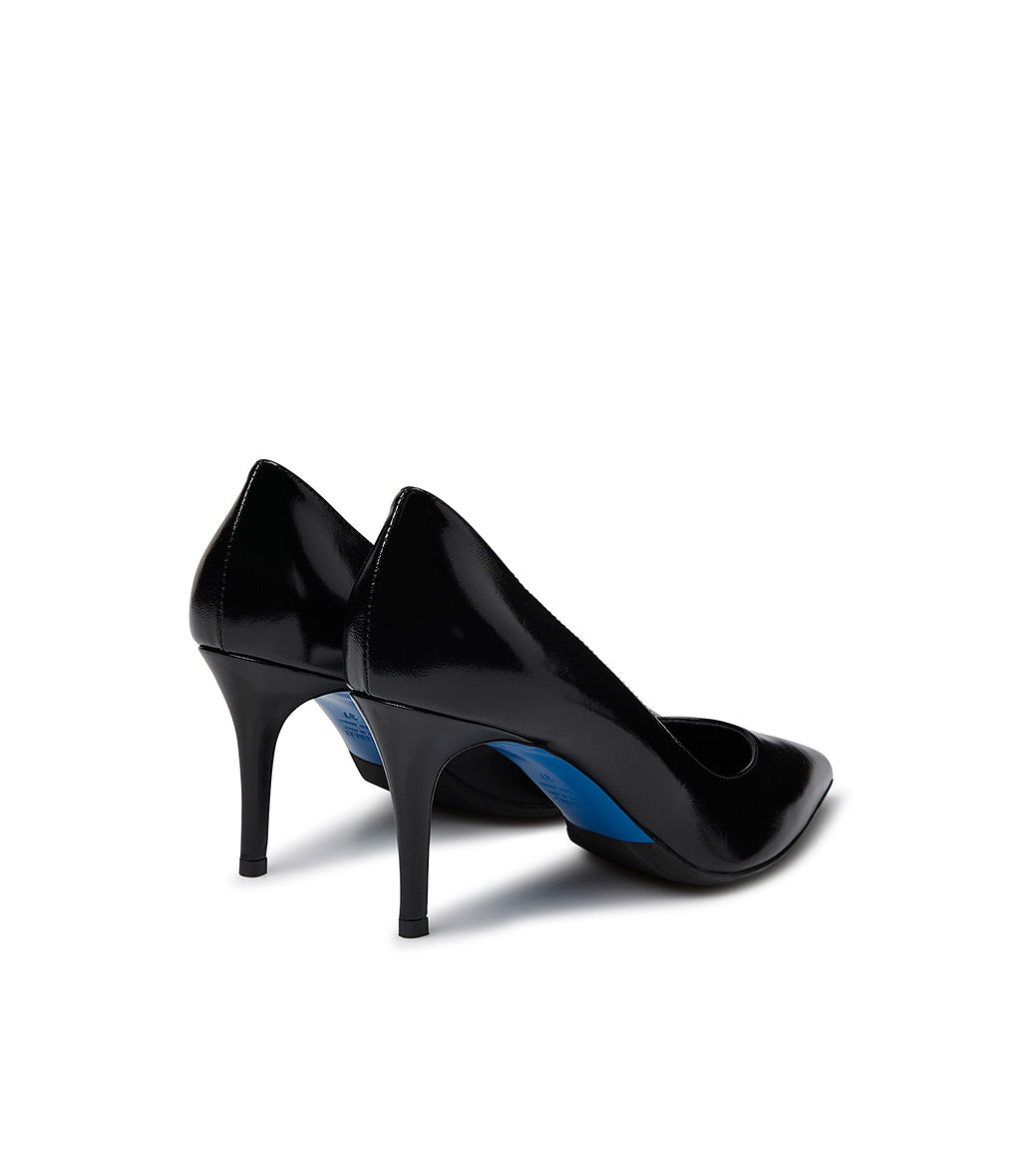 Loriblu Décolleté in pelle lucida nero Offerte giornaliere