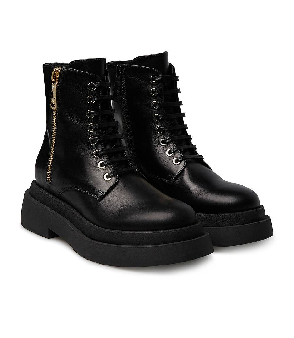 Loriblu Anfibi in vitello nero Offerta speciale della fabbrica