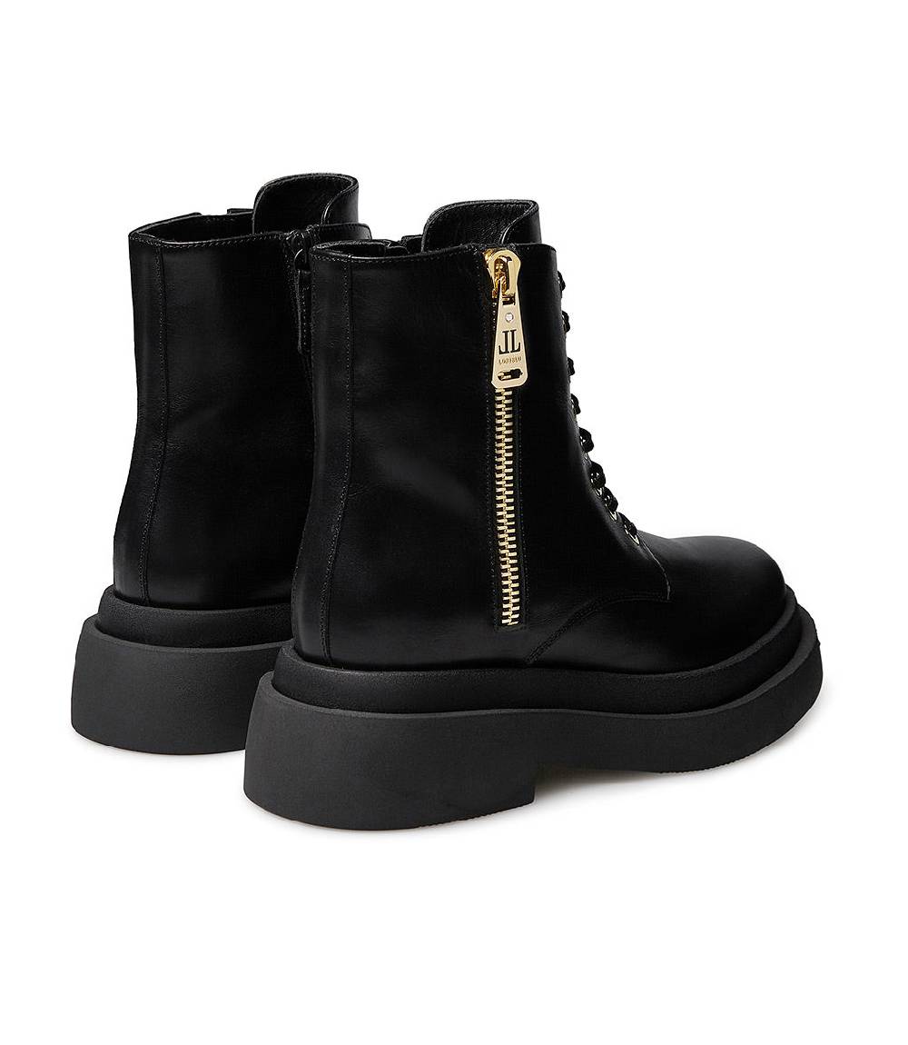 Loriblu Anfibi in vitello nero Offerta speciale della fabbrica