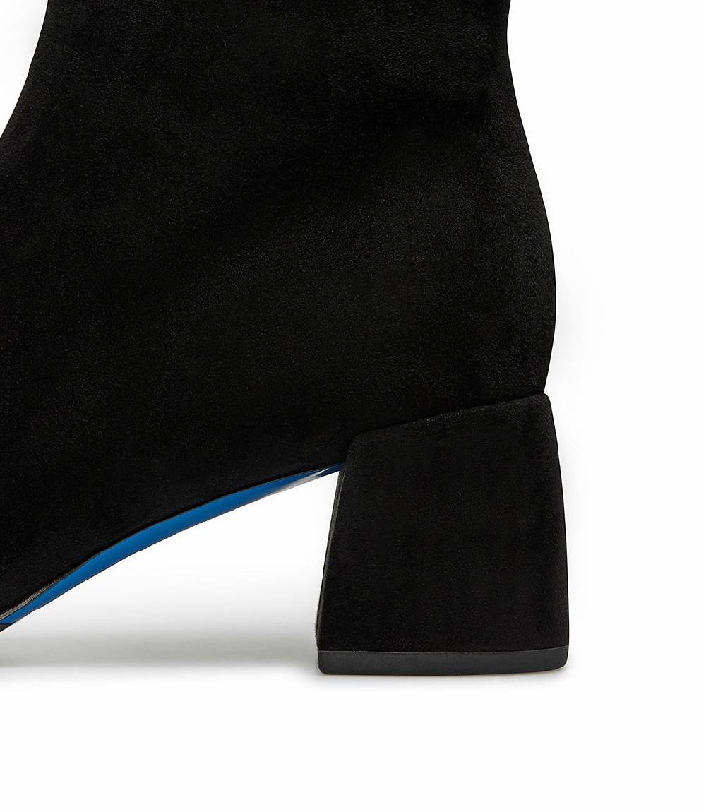 Loriblu Stivaletto in camoscio nero 50% di sconto per tempo limitato