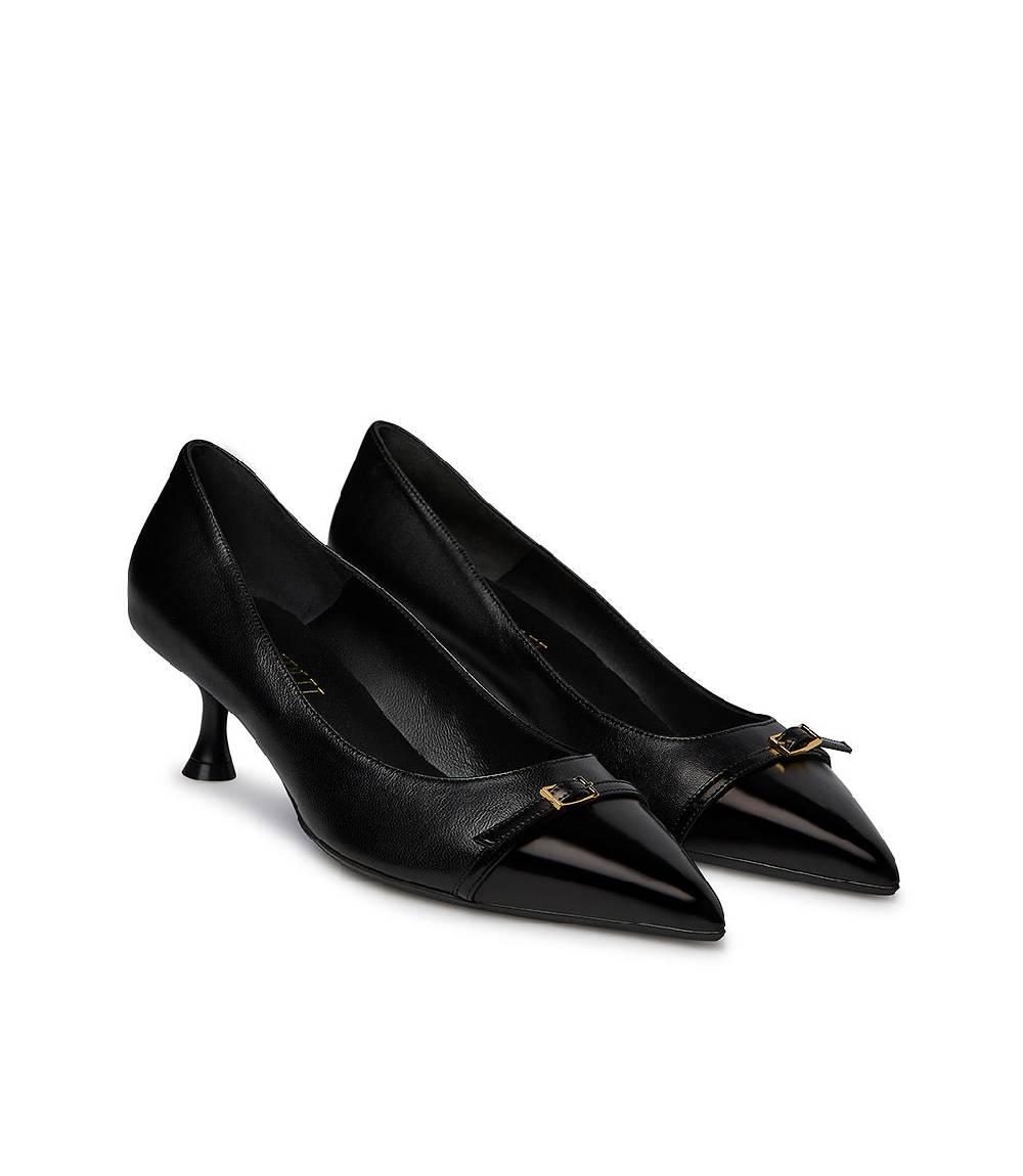 Loriblu Décolleté in nappa nera 2025