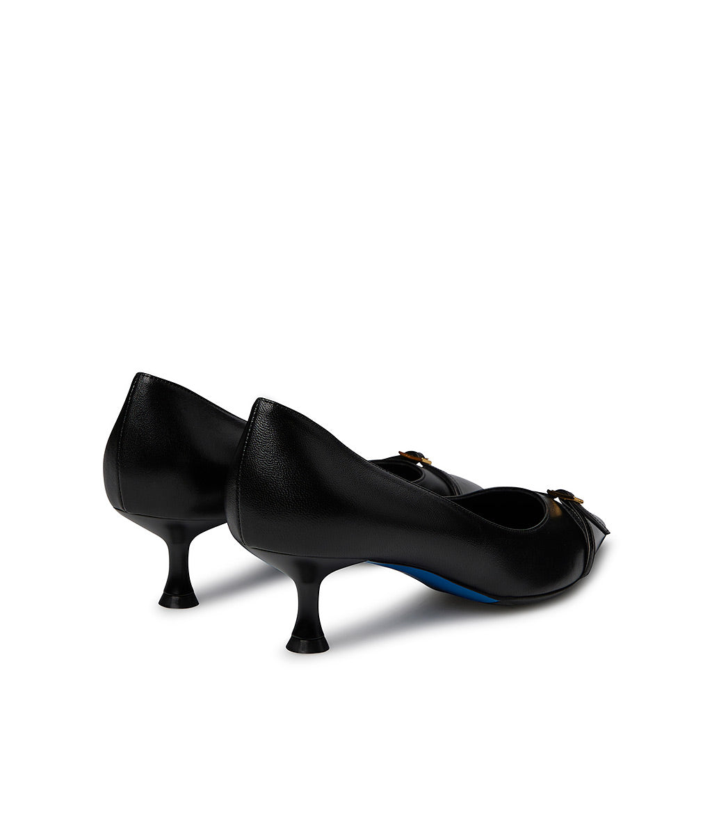 Loriblu Décolleté in nappa nera 2025