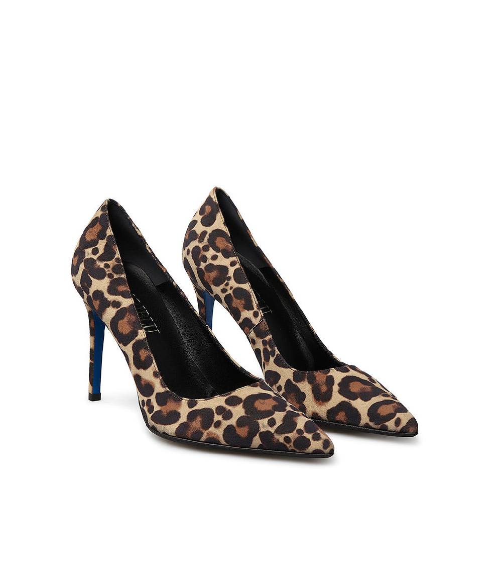 Loriblu Décolleté in camoscio stampa maculato Negozi Online