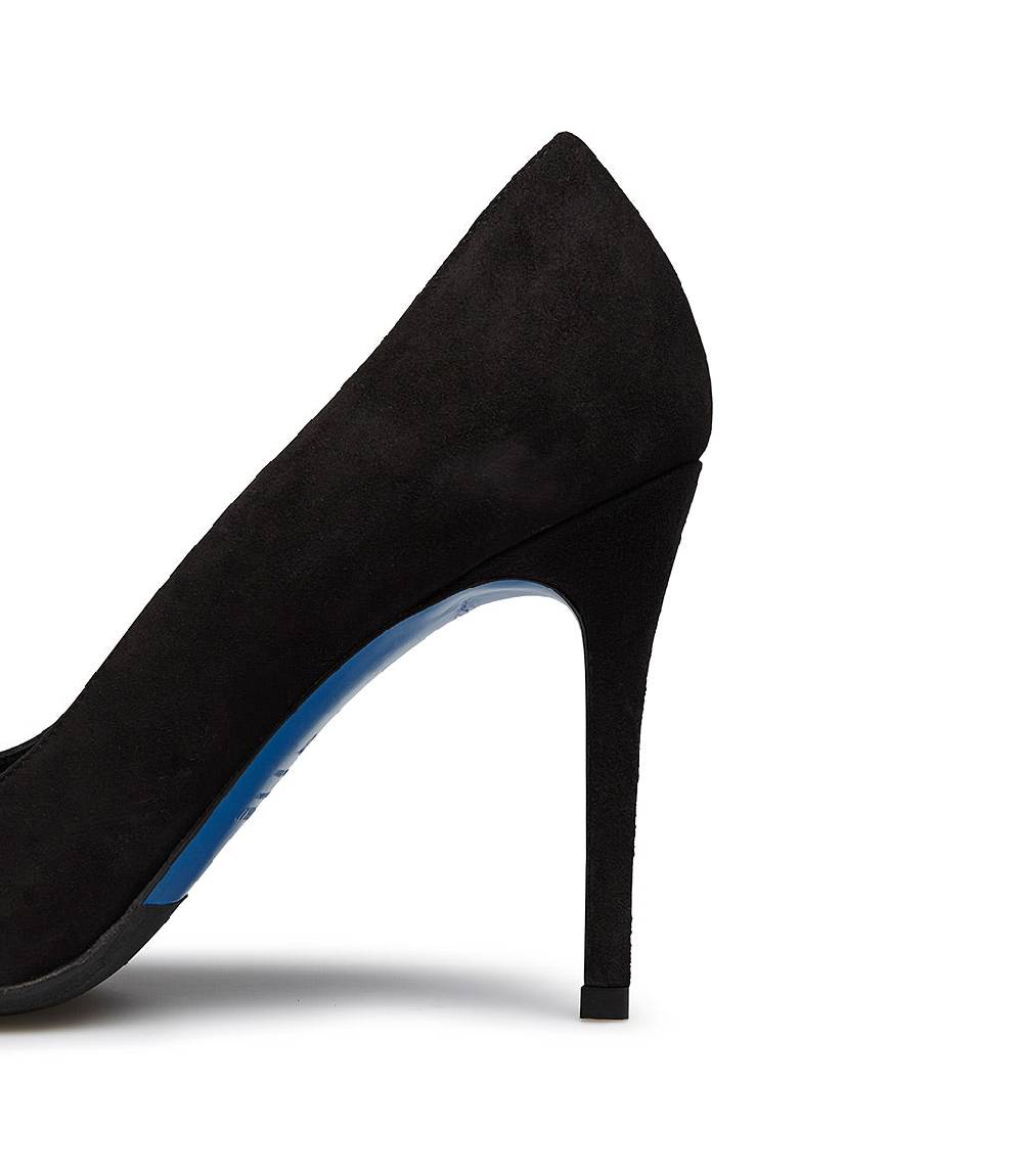 Loriblu Décolleté in camoscio nero Promozione Limitata