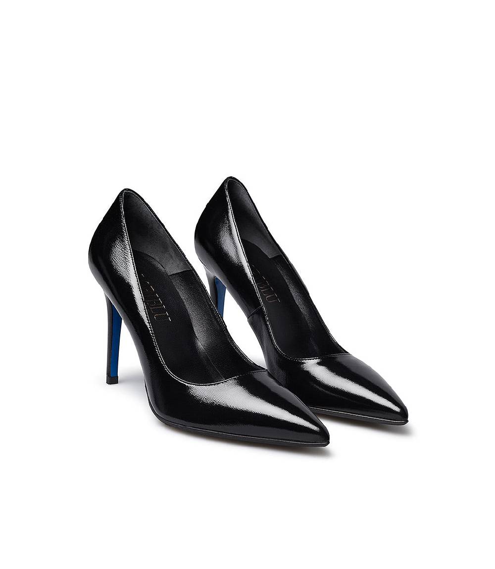 Loriblu Décolleté in pelle lucida nero Fino Al -60%