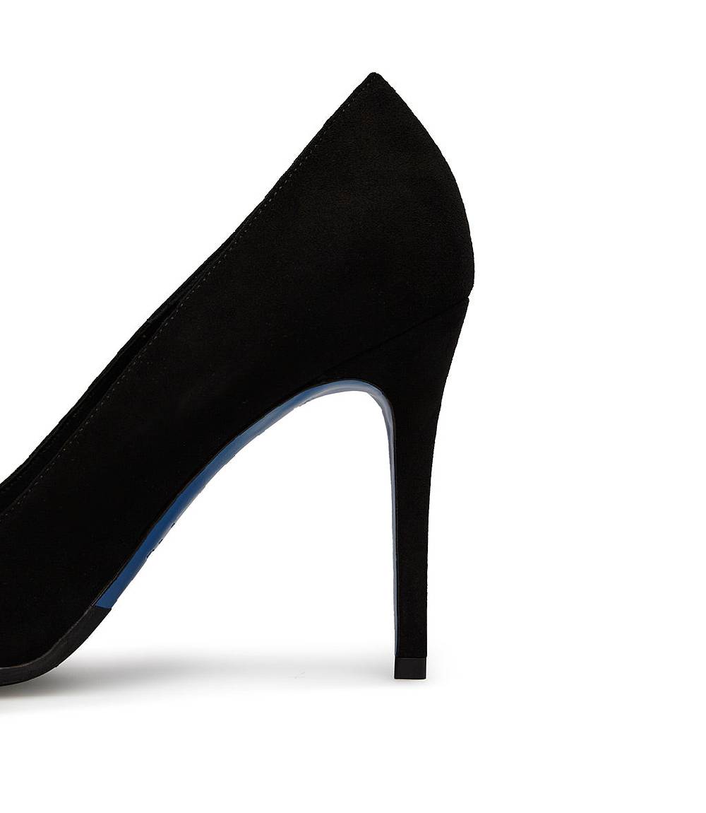 Loriblu Décolleté in nappa nera con cristalli Affare Del Giorno