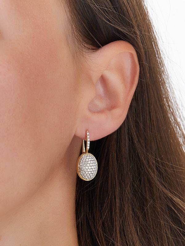 Nanis Orecchini "CILIEGINE" con boules pendenti in oro e diamanti (medi) – Nanis Italian Jewels 2025
