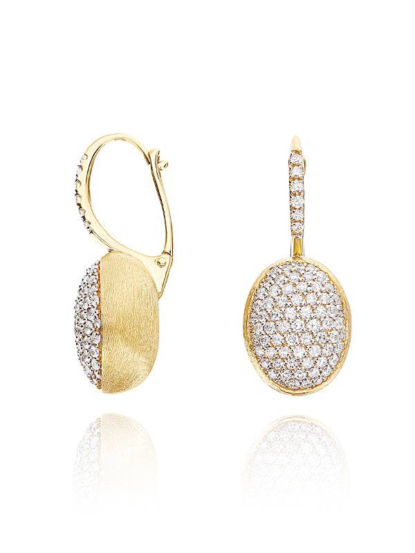 Nanis Orecchini "CILIEGINE" con boules pendenti in oro e diamanti (medi) – Nanis Italian Jewels 2025