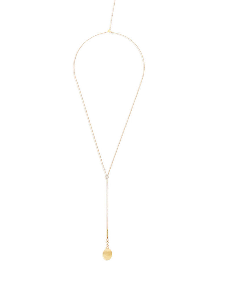 Nanis Collana "CANDLE" pendente con ciondolo in oro e diamanti – Nanis Italian Jewels Saldi Di Fabbrica