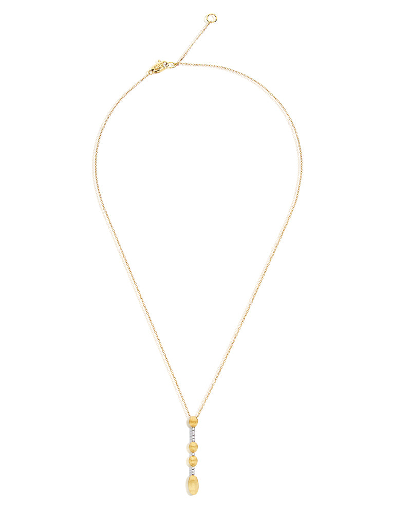 Nanis Collana "DANCING ÉLITE" con ciondolo contemporaneo in oro e diamanti – Nanis Italian Jewels Negozio