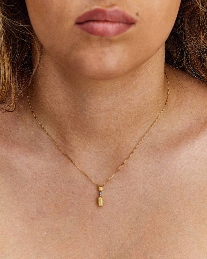 Nanis Collana "DANCING ÉLITE" con ciondolo in oro e diamanti – Nanis Italian Jewels In Saldo
