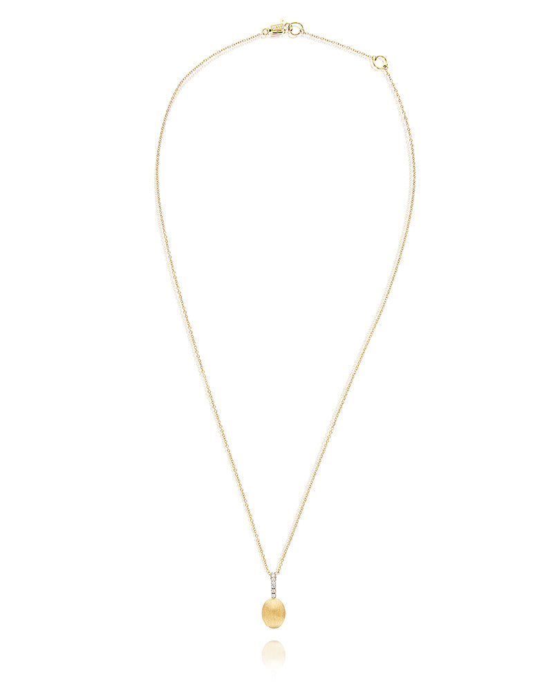Nanis Collana "DANCING ÉLITE" con pendente piccolo in oro e diamanti – Nanis Italian Jewels Italy