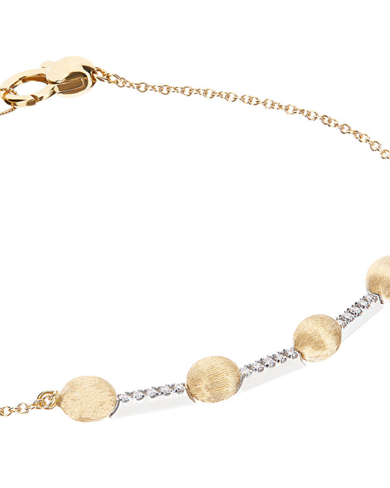 Nanis Bracciale "DANCING ÉLITE" in oro e barretta di diamanti – Nanis Italian Jewels Consegna Veloce