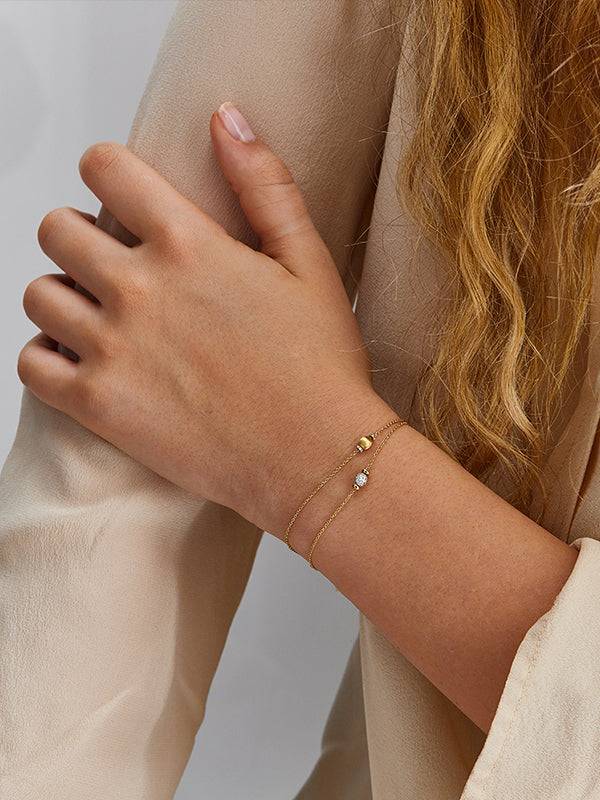 Nanis Bracciale "DANCING ÉLITE" essenziale in oro e diamanti – Nanis Italian Jewels Fino Al -60%