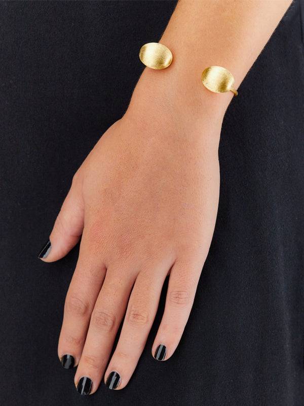Nanis Bracciale a schiava "BUBBLE" in oro (grande) – Nanis Italian Jewels Convenienza
