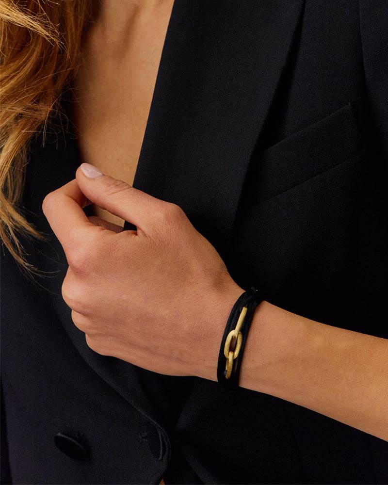 Nanis Bracciale collana "LIBERA SOUL" con triplo elemento in oro – Nanis Italian Jewels Saldi