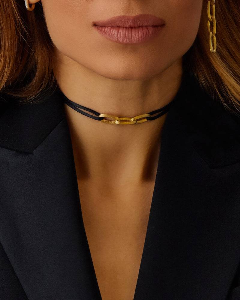 Nanis Bracciale collana "LIBERA SOUL" con triplo elemento in oro – Nanis Italian Jewels Saldi