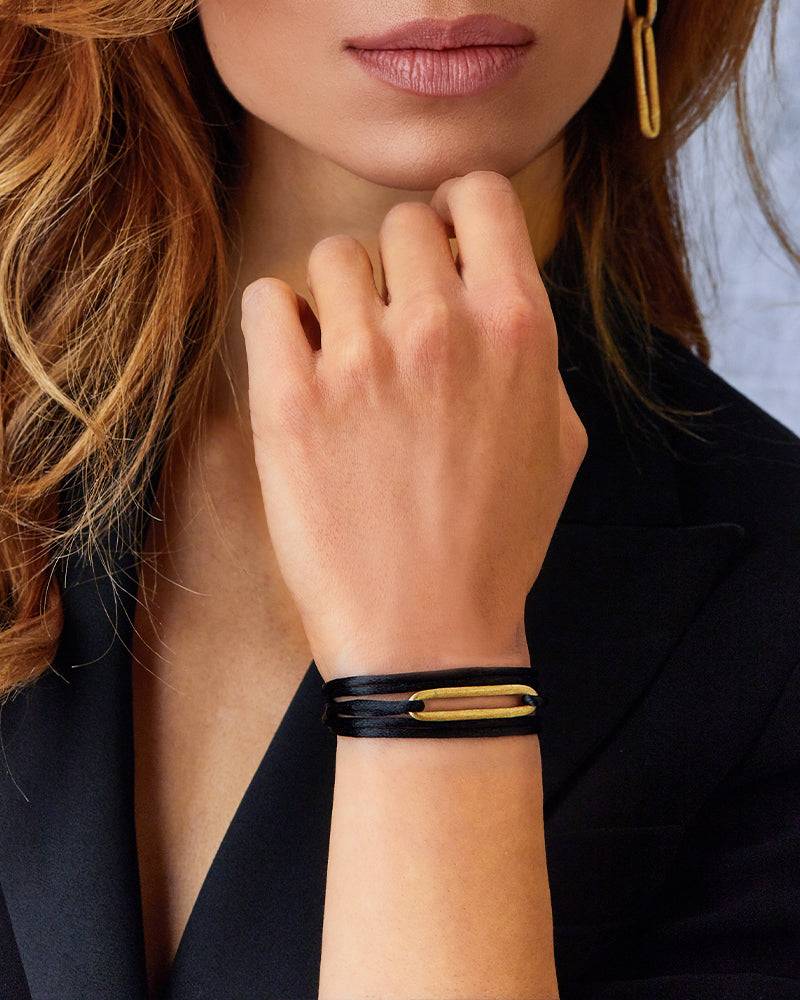 Nanis Bracciale collana "LIBERA SOUL" con elemento in oro – Nanis Italian Jewels Offerte