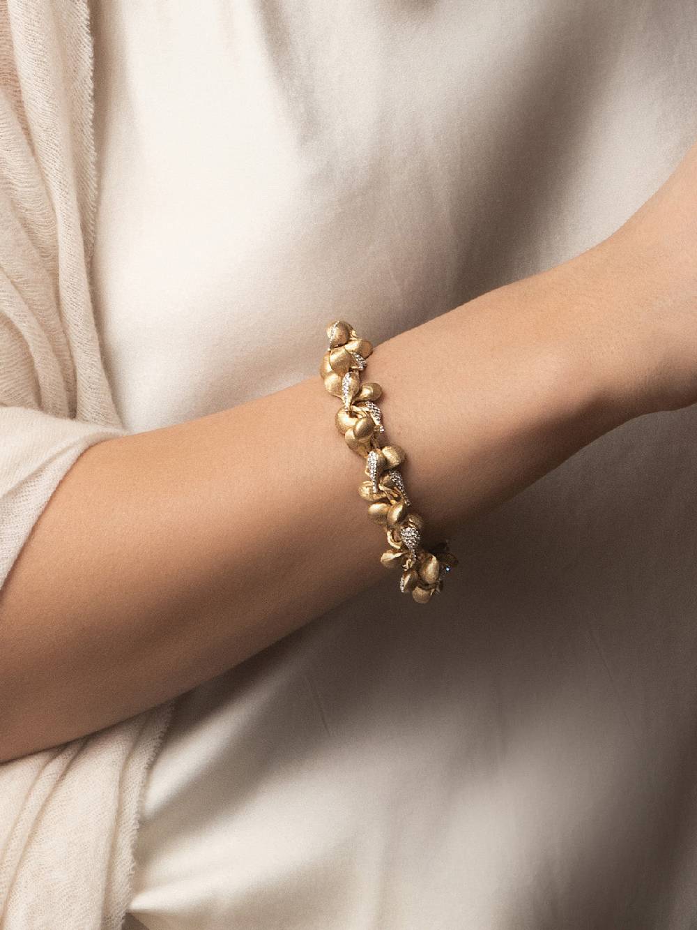 Nanis Bracciale statement "TRASFORMISTA" in oro e diamanti – Nanis Italian Jewels Vendita Economica