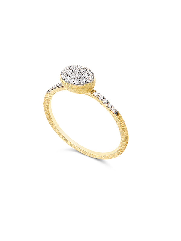 Nanis Anello di fidanzamento "DANCING ÉLITE" romantico in oro e diamanti (ba – Nanis Italian Jewels