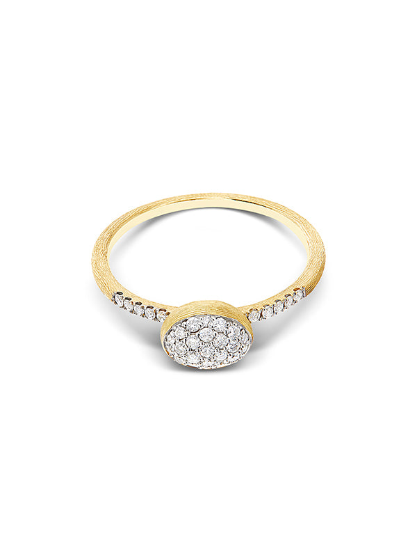 Nanis Anello di fidanzamento "DANCING ÉLITE" romantico in oro e diamanti (ba – Nanis Italian Jewels Moda