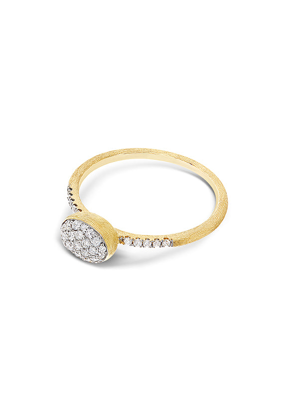 Nanis Anello di fidanzamento "DANCING ÉLITE" romantico in oro e diamanti (ba – Nanis Italian Jewels Moda